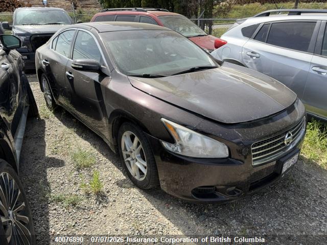 Auction sale of the 2010 Nissan Maxima S/sv, vin: 1N4AA5AP3AC805829, lot number: 40076890