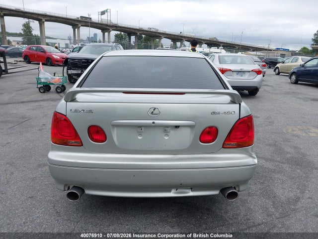 Продажа на аукционе авто 2001 Lexus Gs 430 V8, vin: JT8BL69S010002208, номер лота: 40076910