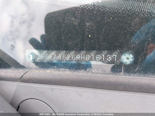 2009 Honda Civic Dx მანქანა იყიდება აუქციონზე, vin: 2HGFA16269H016137, აუქციონის ნომერი: 40073402
