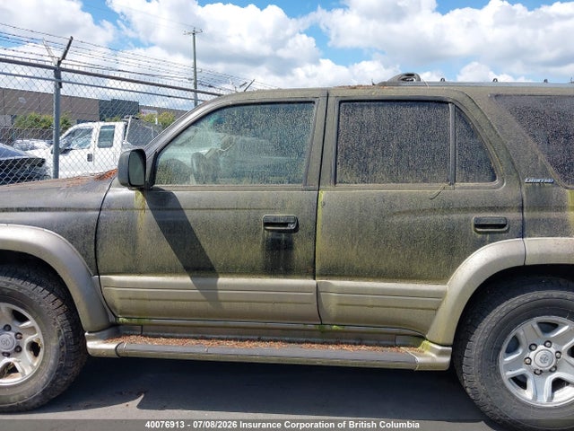 2000 Toyota 4runner Limited მანქანა იყიდება აუქციონზე, vin: JT3GN87R2Y0139257, აუქციონის ნომერი: 40076913
