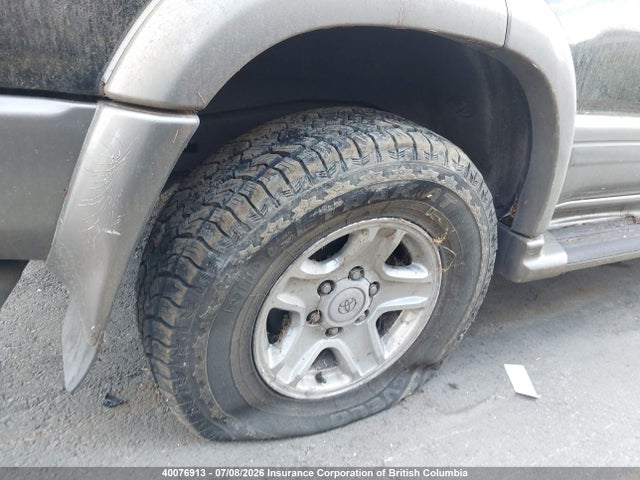 2000 Toyota 4runner Limited მანქანა იყიდება აუქციონზე, vin: JT3GN87R2Y0139257, აუქციონის ნომერი: 40076913