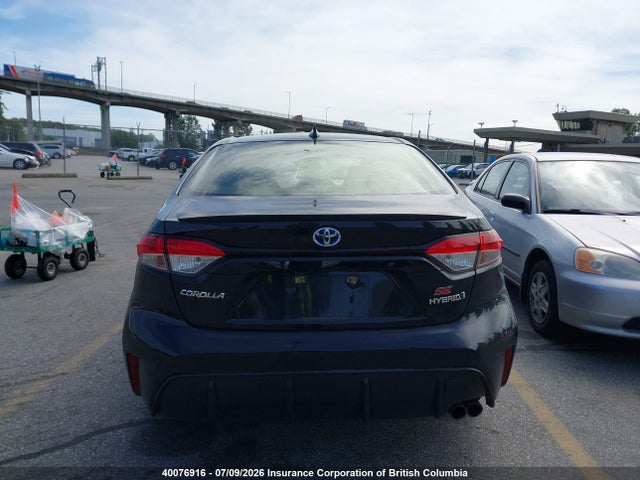 2023 Toyota Corolla Le/se/night Shade მანქანა იყიდება აუქციონზე, vin: JTDBDMHE6PJ001789, აუქციონის ნომერი: 40076916