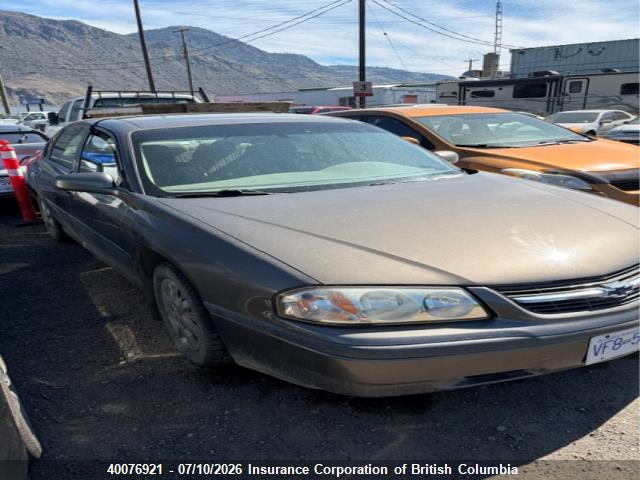 40076921 :رقم المزاد ، 2G1WF52E929160975 vin ، 2002 Chevrolet Impala مزاد بيع