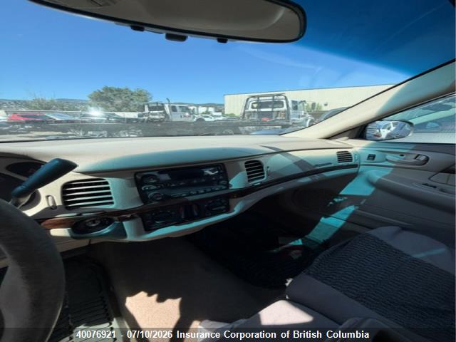 40076921 :رقم المزاد ، 2G1WF52E929160975 vin ، 2002 Chevrolet Impala مزاد بيع