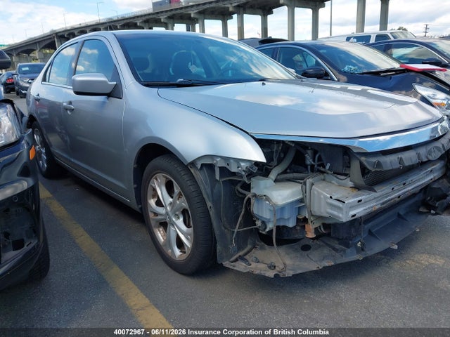 40072967 :رقم المزاد ، 3FAHP0HA6CR133139 vin ، 2012 Ford Fusion Se مزاد بيع