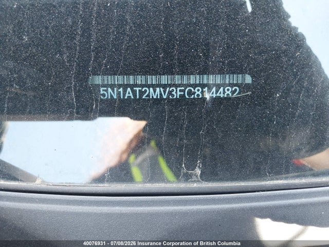Aukcja sprzedaży 2015 Nissan Rogue, vin: 5N1AT2MV3FC814482, numer aukcji: 40076931