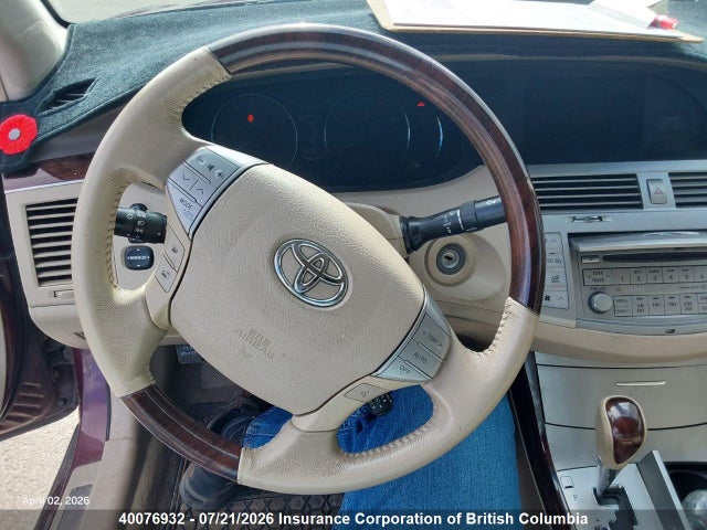2010 Toyota Avalon Xl/xls/limited მანქანა იყიდება აუქციონზე, vin: 4T1BK3DB1AU357273, აუქციონის ნომერი: 40076932