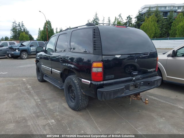 2001 Gmc Yukon მანქანა იყიდება აუქციონზე, vin: 1GKEK13T81J139174, აუქციონის ნომერი: 40072844