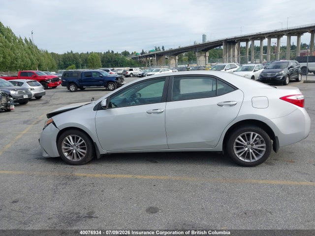 2014 Toyota Corolla L/le/le Pls/prm/s/s Pls მანქანა იყიდება აუქციონზე, vin: 2T1BURHEXEC098002, აუქციონის ნომერი: 40076934