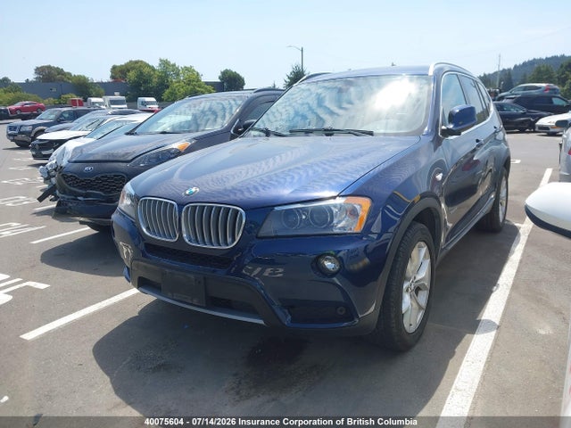 BMW X3 Xdrive28i 2014 5UXWX9C55E0D15466 Image 2