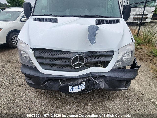 2016 Mercedes-benz Sprinter 2500 High Roof V6 მანქანა იყიდება აუქციონზე, vin: WD3BE8CD8GP182372, აუქციონის ნომერი: 40076951