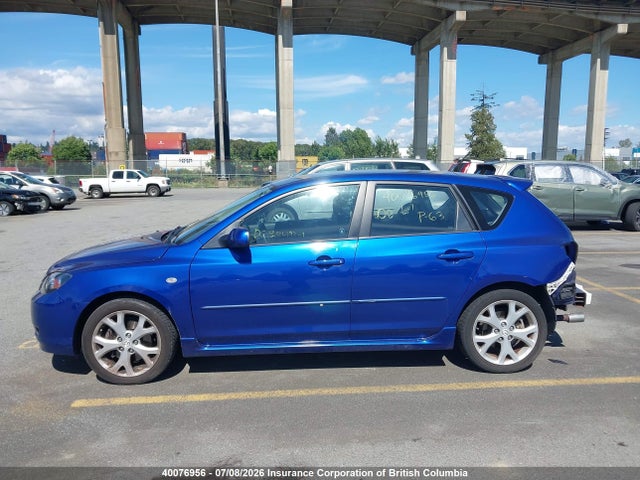 Продажа на аукционе авто 2007 Mazda Mazda3 Gs/gt, vin: JM1BK343371733978, номер лота: 40076956