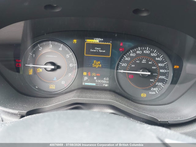 40076959 :رقم المزاد ، JF2GTAPC3M8362182 vin ، 2021 Subaru Crosstrek Touring مزاد بيع