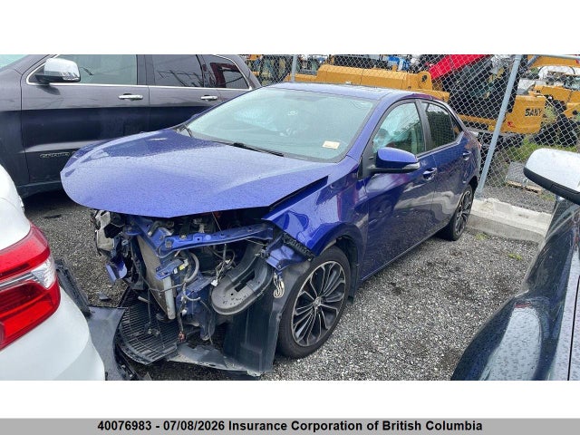 2016 Toyota Corolla L/le/le Pls/prm/s/s Pls მანქანა იყიდება აუქციონზე, vin: 2T1BURHE6GC659153, აუქციონის ნომერი: 40076983