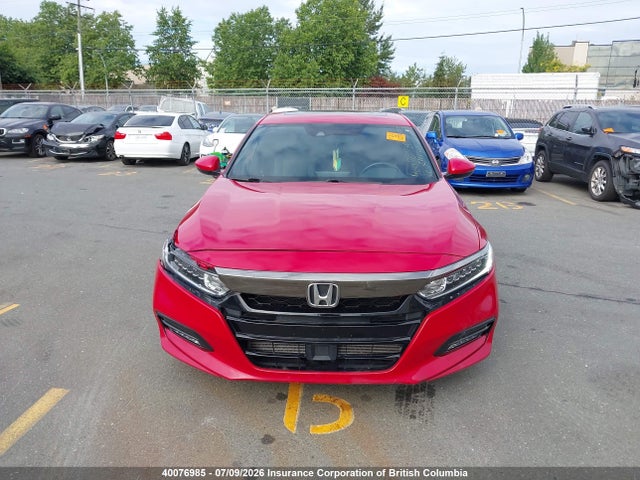 2018 Honda Accord Sport მანქანა იყიდება აუქციონზე, vin: 1HGCV1E35JA805755, აუქციონის ნომერი: 40076985