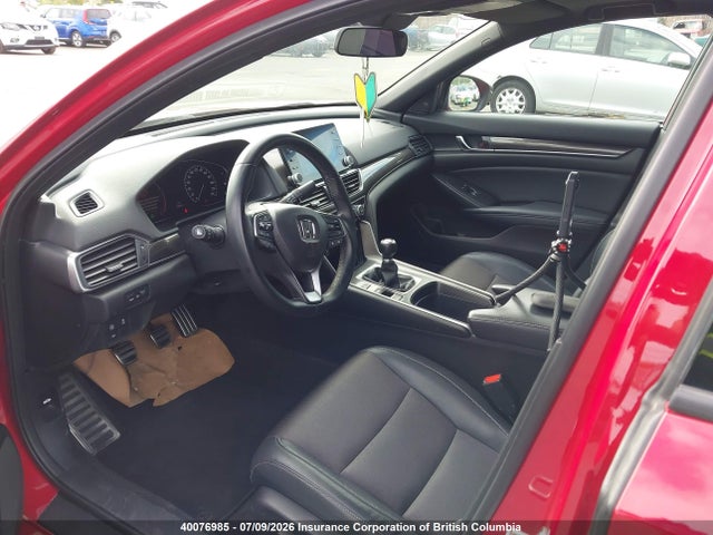 2018 Honda Accord Sport მანქანა იყიდება აუქციონზე, vin: 1HGCV1E35JA805755, აუქციონის ნომერი: 40076985