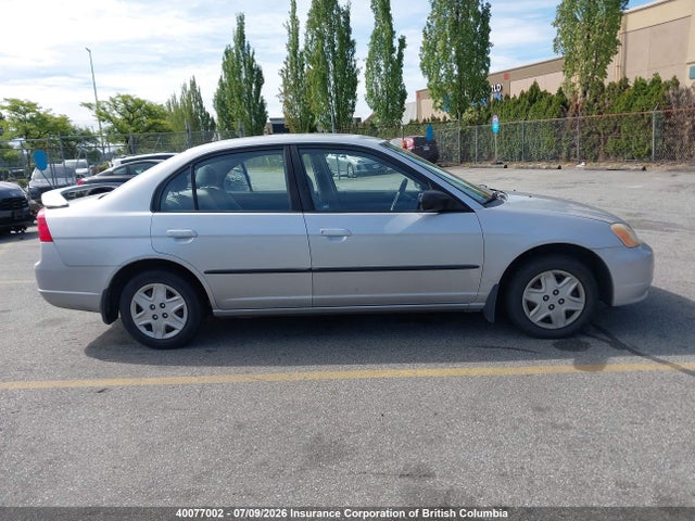 2003 Honda Civic მანქანა იყიდება აუქციონზე, vin: 2HGES16423H941967, აუქციონის ნომერი: 40077002