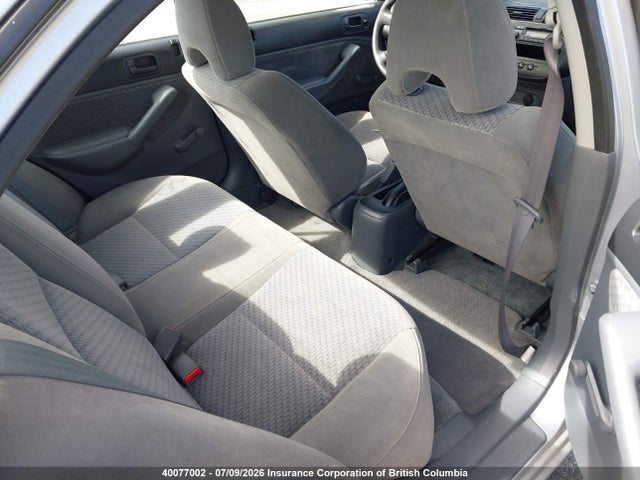 2003 Honda Civic მანქანა იყიდება აუქციონზე, vin: 2HGES16423H941967, აუქციონის ნომერი: 40077002