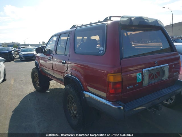 Продаж на аукціоні авто 1995 Toyota 4runner Sr5, vin: JT4VN36H8S0020263, номер лоту: 40070623
