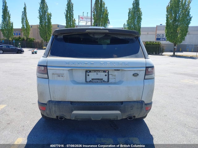 2016 Land Rover Range Rover Sport Hse მანქანა იყიდება აუქციონზე, vin: SALWR2KF9GA111687, აუქციონის ნომერი: 40077016