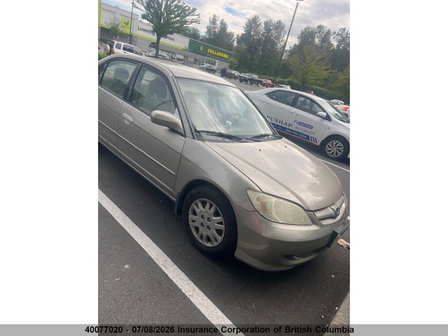 2004 Honda Civic მანქანა იყიდება აუქციონზე, vin: 2HGES16694H900139, აუქციონის ნომერი: 40077020