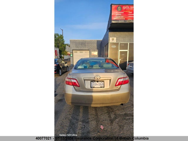 2007 Toyota Camry Le/se მანქანა იყიდება აუქციონზე, vin: 4T1BE46K47U561486, აუქციონის ნომერი: 40077021