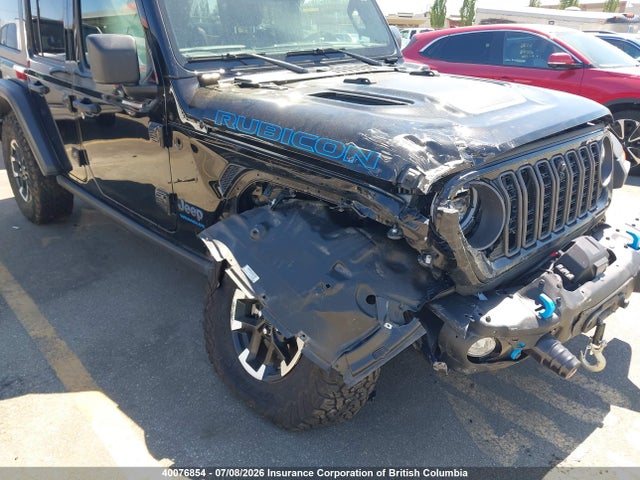 Продажа на аукционе авто 2024 Jeep Wrangler Rubicon 4xe, vin: 1C4RJXR61RW193578, номер лота: 40076854