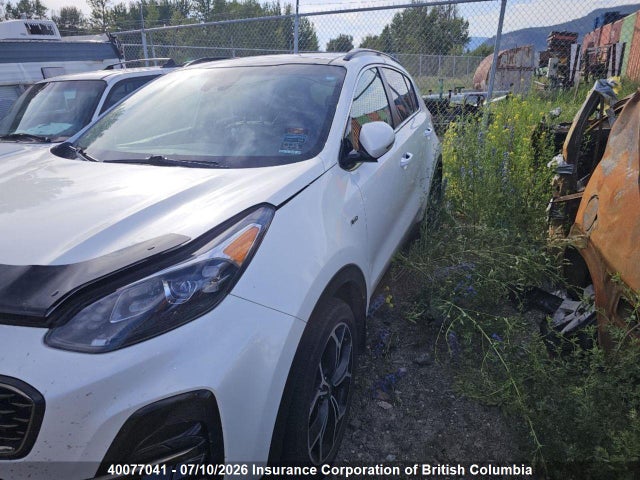 40077041 :رقم المزاد ، KNDPRCA65L7687321 vin ، 2020 Kia Sportage Sx مزاد بيع