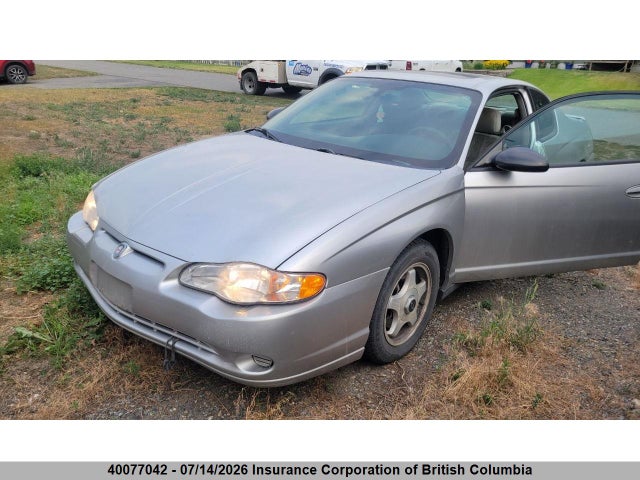 Aukcja sprzedaży 2005 Chevrolet Monte Carlo Ls, vin: 2G1WW12E559302817, numer aukcji: 40077042