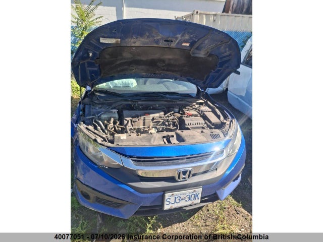 Продаж на аукціоні авто 2018 Honda Civic, vin: 2HGFC2F80JH005661, номер лоту: 40077051
