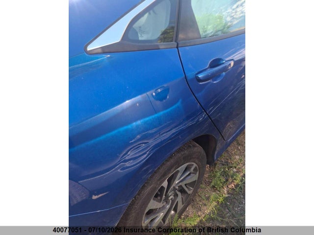 Продаж на аукціоні авто 2018 Honda Civic, vin: 2HGFC2F80JH005661, номер лоту: 40077051