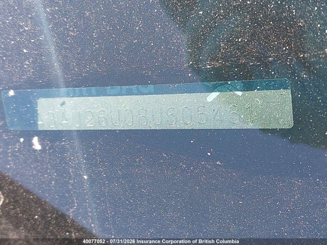 2008 Mitsubishi Lancer Es მანქანა იყიდება აუქციონზე, vin: JA3AU26U08U605461, აუქციონის ნომერი: 40077052