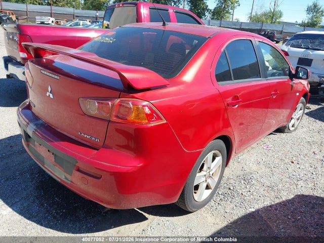 2008 Mitsubishi Lancer Es მანქანა იყიდება აუქციონზე, vin: JA3AU26U08U605461, აუქციონის ნომერი: 40077052
