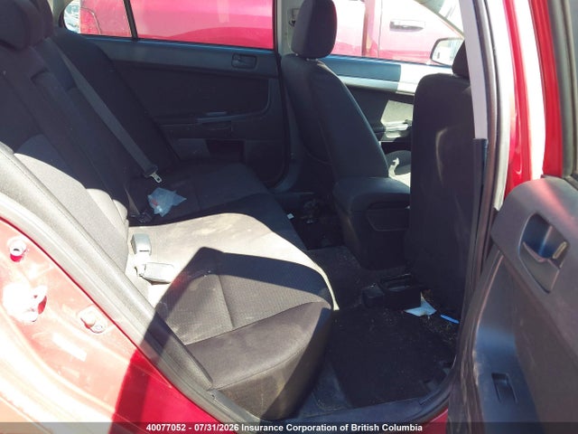 2008 Mitsubishi Lancer Es მანქანა იყიდება აუქციონზე, vin: JA3AU26U08U605461, აუქციონის ნომერი: 40077052