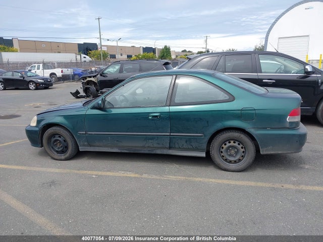 Aukcja sprzedaży 1999 Honda Civic, vin: 1HGEJ8175XL803507, numer aukcji: 40077054