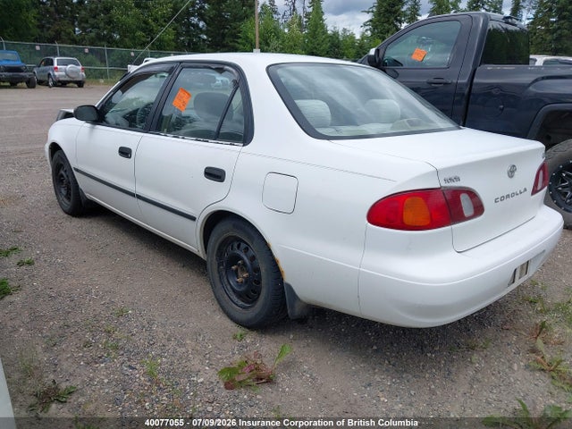 Продажа на аукционе авто 1999 Toyota Corolla Ve/ce/le, vin: 2T1BR12E8XC763042, номер лота: 40077055