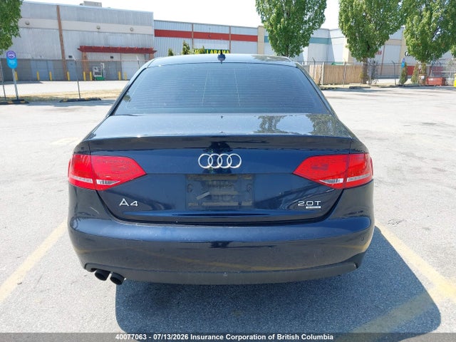 Aukcja sprzedaży 2010 Audi A4, vin: WAUFFCFL9AN008384, numer aukcji: 40077063