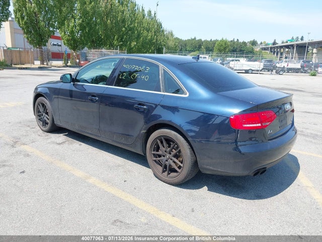 Aukcja sprzedaży 2010 Audi A4, vin: WAUFFCFL9AN008384, numer aukcji: 40077063