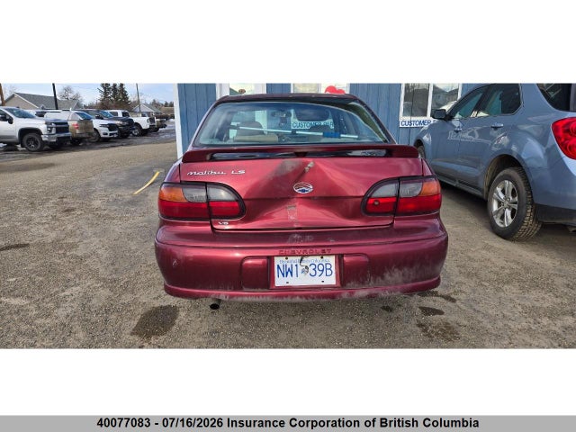 Aukcja sprzedaży 2002 Chevrolet Malibu Ls, vin: 1G1NE52J62M536367, numer aukcji: 40077083