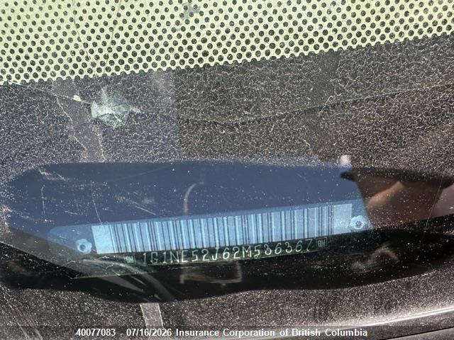 Aukcja sprzedaży 2002 Chevrolet Malibu Ls, vin: 1G1NE52J62M536367, numer aukcji: 40077083