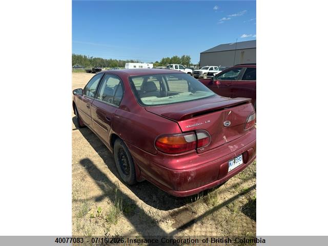 Aukcja sprzedaży 2002 Chevrolet Malibu Ls, vin: 1G1NE52J62M536367, numer aukcji: 40077083