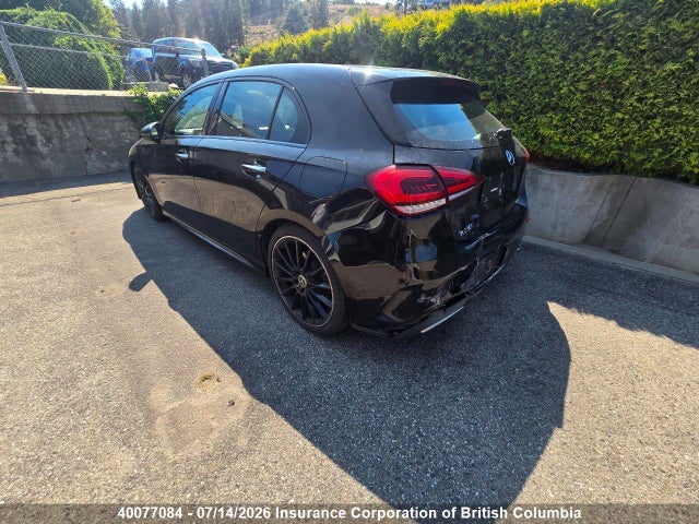 Aukcja sprzedaży 2019 Mercedes-benz A 250 4mtic, vin: WDD3F4HB1KJ072725, numer aukcji: 40077084