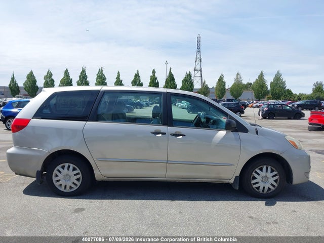 2004 Toyota Sienna Ce მანქანა იყიდება აუქციონზე, vin: 5TDZA29C14S049143, აუქციონის ნომერი: 40077086