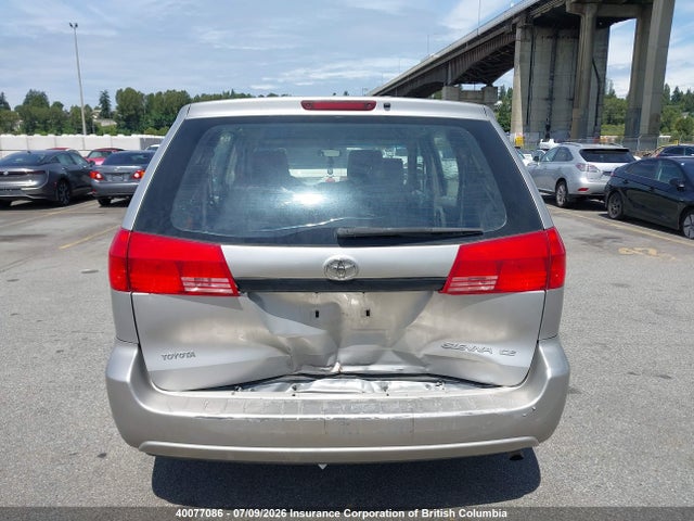 2004 Toyota Sienna Ce მანქანა იყიდება აუქციონზე, vin: 5TDZA29C14S049143, აუქციონის ნომერი: 40077086