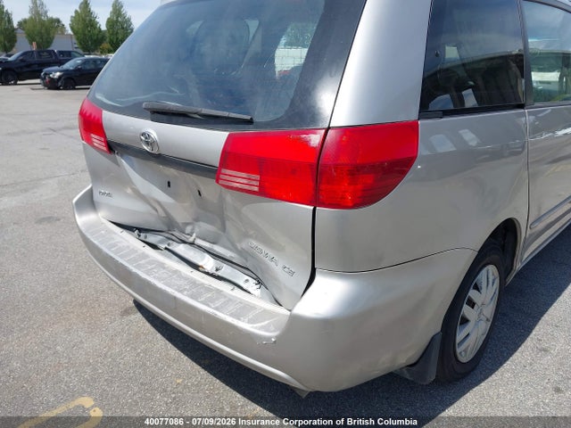 2004 Toyota Sienna Ce მანქანა იყიდება აუქციონზე, vin: 5TDZA29C14S049143, აუქციონის ნომერი: 40077086