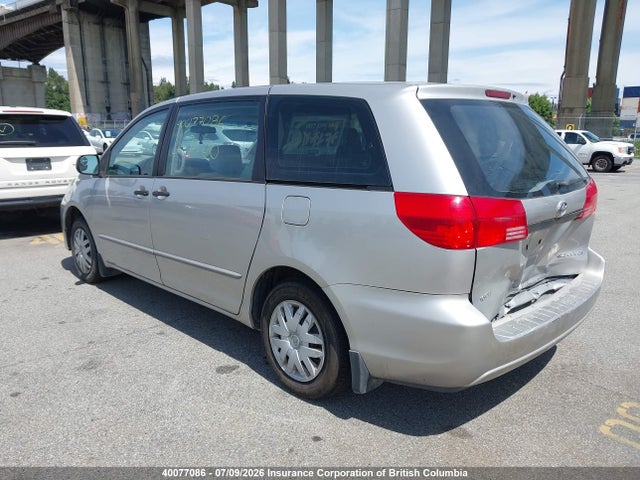 2004 Toyota Sienna Ce მანქანა იყიდება აუქციონზე, vin: 5TDZA29C14S049143, აუქციონის ნომერი: 40077086