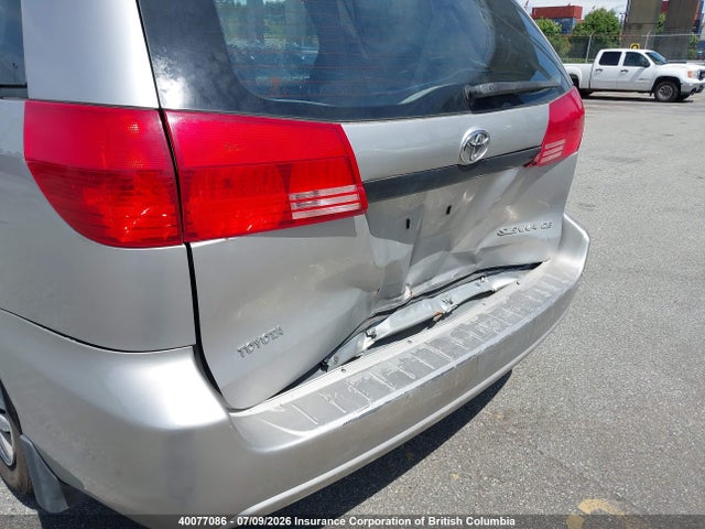 2004 Toyota Sienna Ce მანქანა იყიდება აუქციონზე, vin: 5TDZA29C14S049143, აუქციონის ნომერი: 40077086