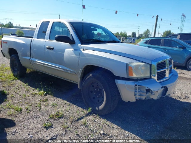 2006 Dodge Dakota Slt მანქანა იყიდება აუქციონზე, vin: 1D7HE42K06S541935, აუქციონის ნომერი: 40077087