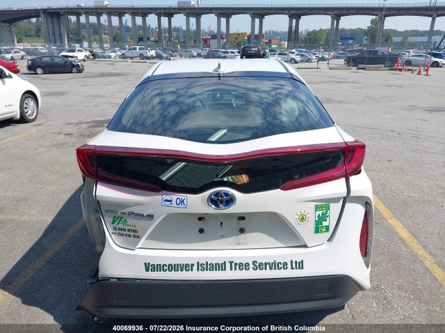 Aukcja sprzedaży 2022 Toyota Prius Prime Le/xle/limited, vin: JTDKAMFP3N3228243, numer aukcji: 40069936