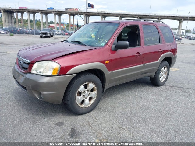 40077090 :رقم المزاد ، 4F2CZ96113KM00505 vin ، 2003 Mazda Tribute Es مزاد بيع